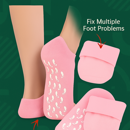 🧦 Premium Spa Gel Moisturizing Socks