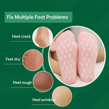 🧦 Premium Spa Gel Moisturizing Socks