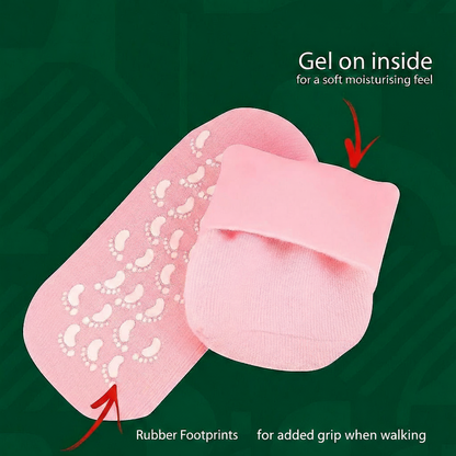 🧦 Premium Spa Gel Moisturizing Socks